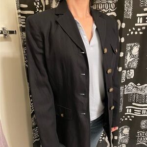 Vintage Ann Taylor Black suit blazer, size 4
